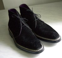 Black hippo leather chukka boots for VR (2)